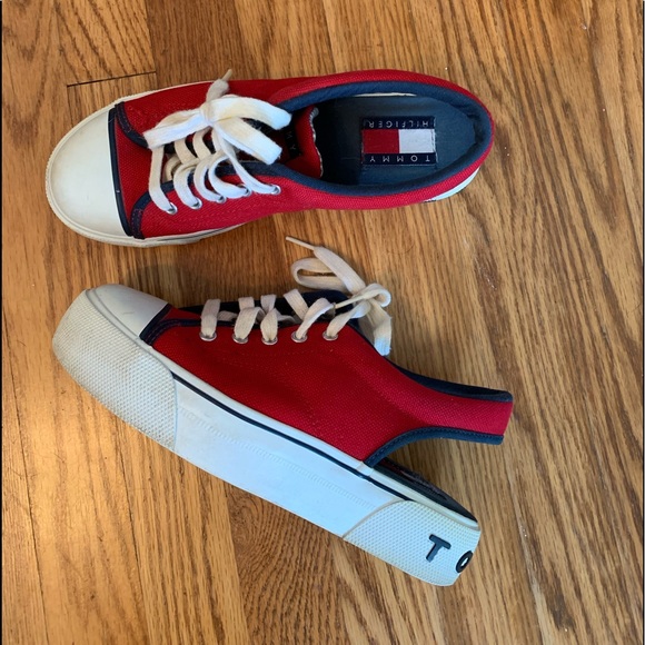 Women’s vintage Tommy Hilfiger Slingback Sneakers - Picture 1 of 12
